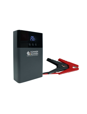 Пусковий пристрій KS JSP-1200, 14000 мА·г 600А/1200 A USB 2 x 5 V/2 A LED Jump starter