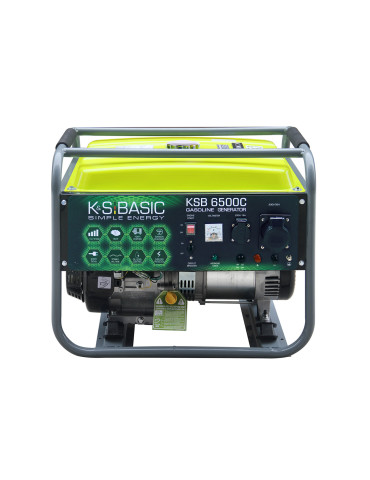 Бензиновий генератор «K&S BASIC» KSB 6500C