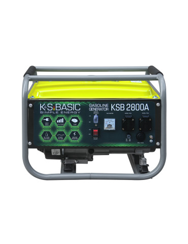 Бензиновий генератор «K&S BASIC» KSB 2800A