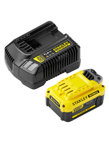 Зарядний пристрій та 1 акумулятор STANLEY FATMAX SFMCB14M1