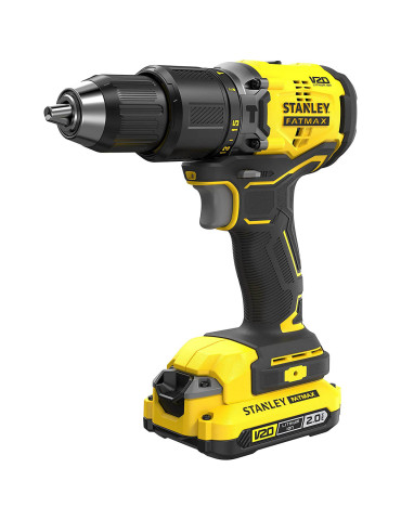 Дриль-шурупокрут ударний безщітковий акумуляторний STANLEY FATMAX SFMCD715D2K