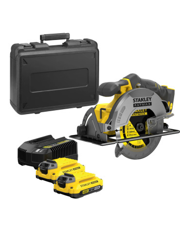 Пила циркулярна акумуляторна STANLEY FATMAX SFMCS550M2K