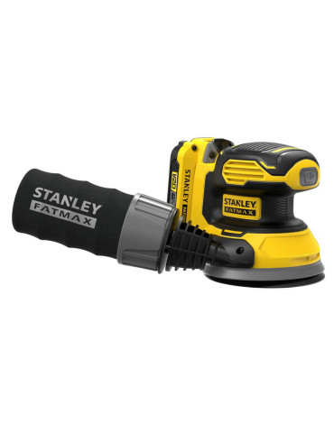 Шліфмашина ексцентрикова акумуляторна безщіткова STANLEY FATMAX SFMCW220D1S
