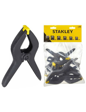 Набір пружинних затискачів, 16 штук STANLEY STHT0-83094