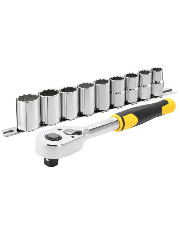 Набір головок торцевих 1/2 з одинадцяти предметів STANLEY STMT82671-0