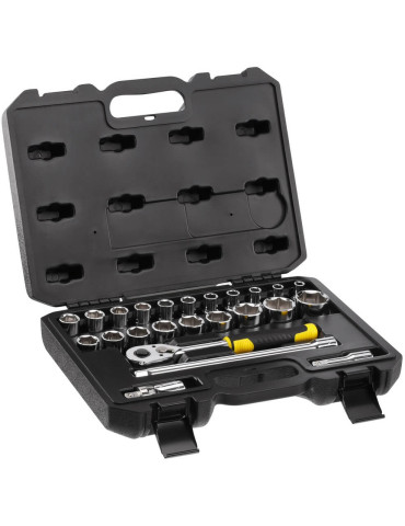 Набір головок торцевих 1/2 Expert з двадцяти чотирьох предметів STANLEY STMT82830-1