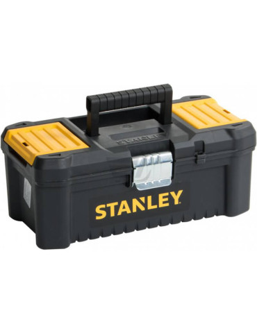 Ящик ESSENTIAL пластиковий з металевими застібками, розмір 316x156x128 мм (12.5 ) STANLEY STST1-75515