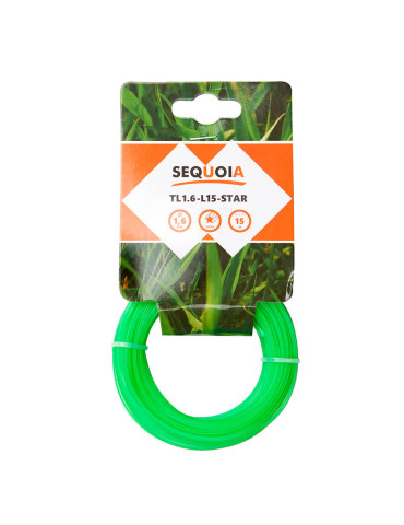 Косильна жилка SEQUOIA TL1.6-L15-Star
