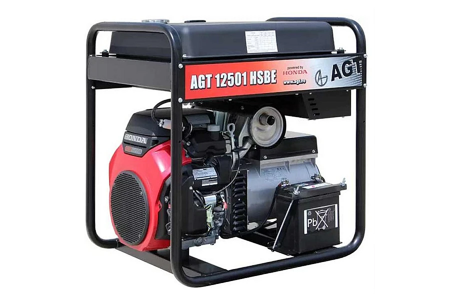 Бензиновий генератор AGT 12501 HSBE R45 + AVR