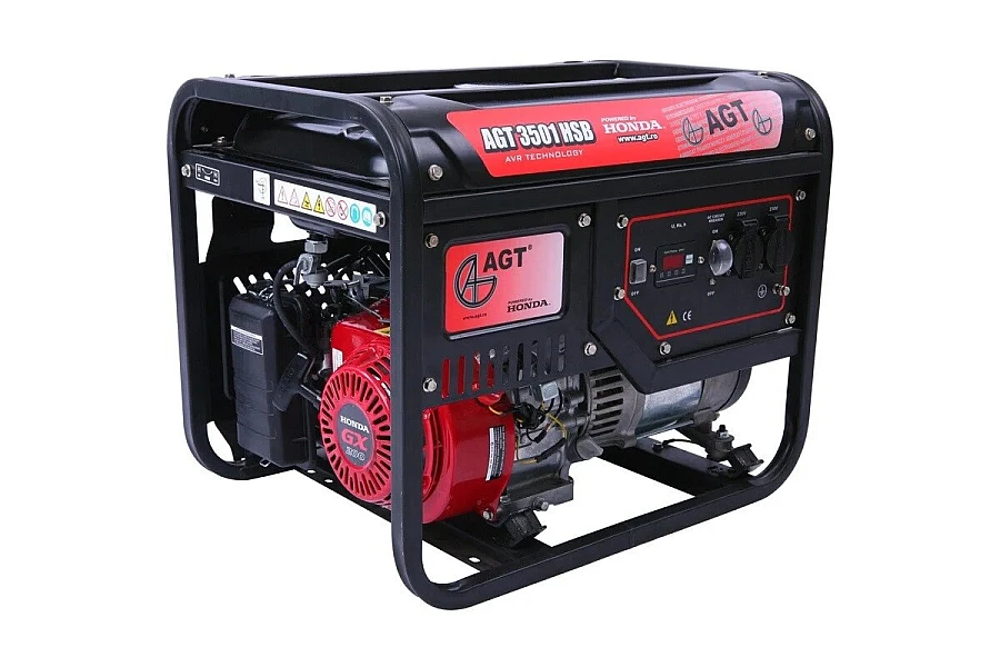 Бензиновий генератор AGT 3501 HSB TTL