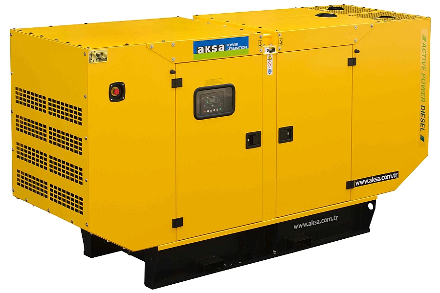 Дизель генератор 100 кВт AKSA APD125A у кожусі