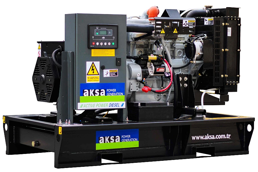 Дизельный генератор 30 кВт AKSA APD40A открытого типа