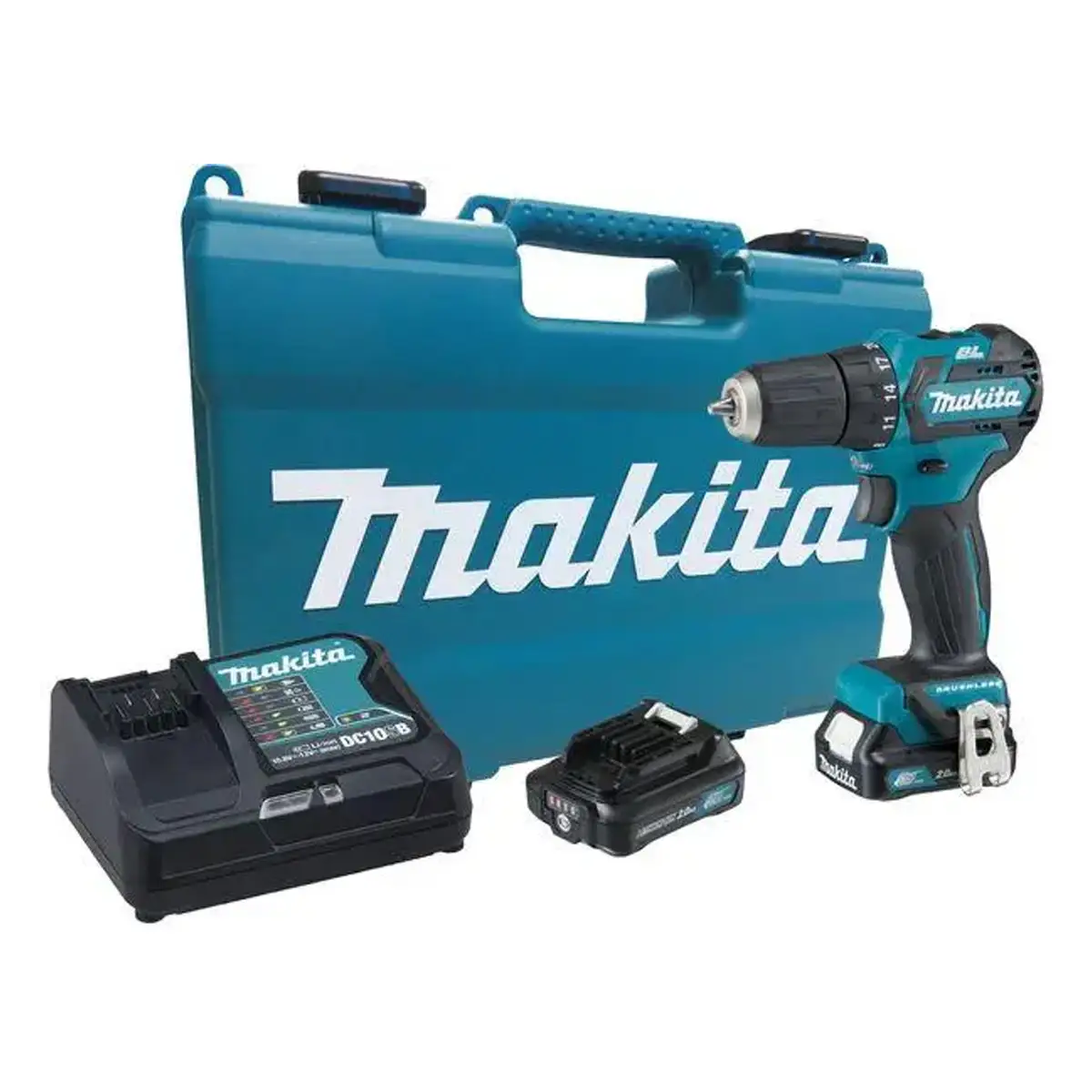 Акумуляторна дриль-шуруповерт HP333DSAE Makita + швидка зарядка і кейс