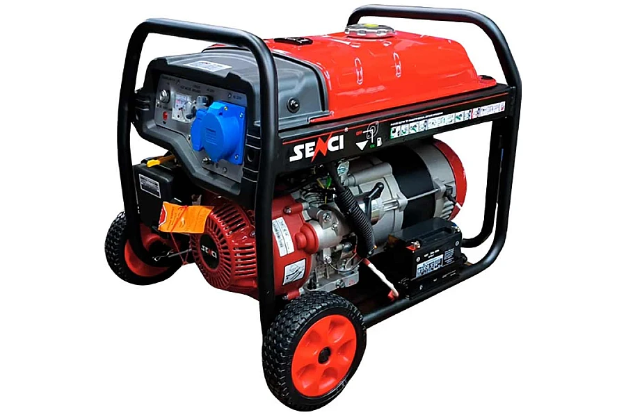 Бензиновий генератор Senci SC7800E