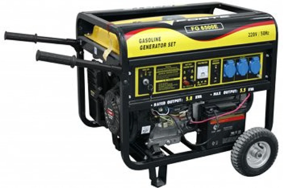 Бензогенератор 5 кВт Forte FG6500E відкритий