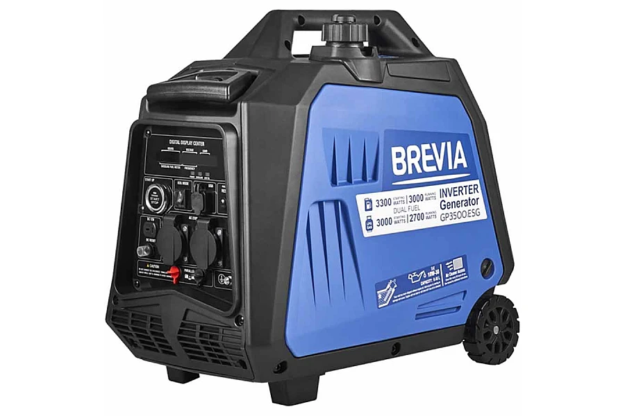 Інверторний генератор гібридний BREVIA GP3500iESG