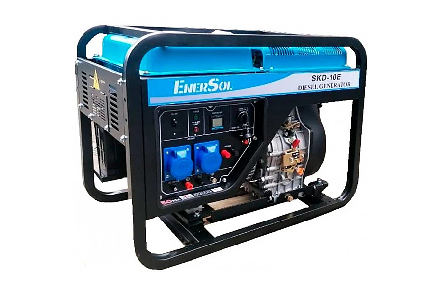 Дизельний генератор EnerSol SKD-10EB