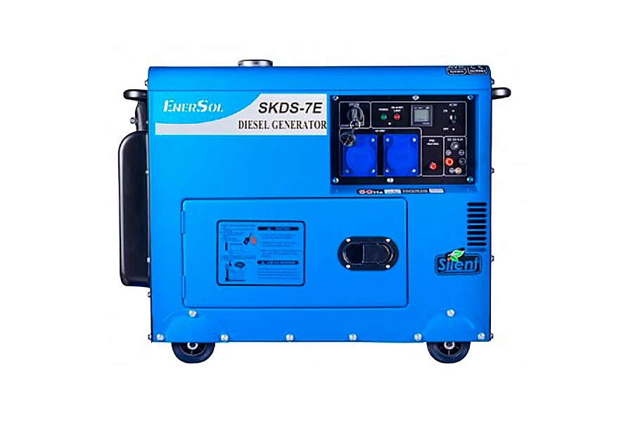 Дизельний генератор EnerSol SKDS-7EBAU