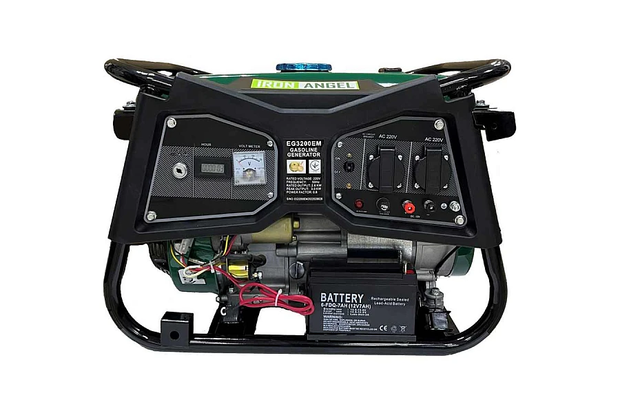 Бензиновий генератор Iron Angel EG 3200 EM
