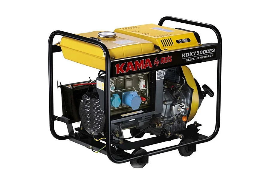 Дизельный генератор KAMA KDK7500CE3