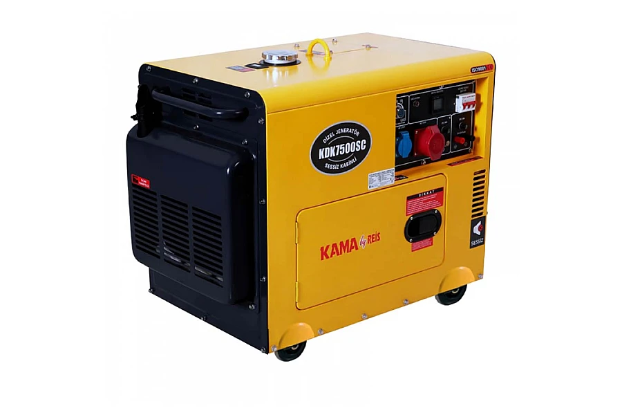 Дизельный генератор KAMA KDK7500SC
