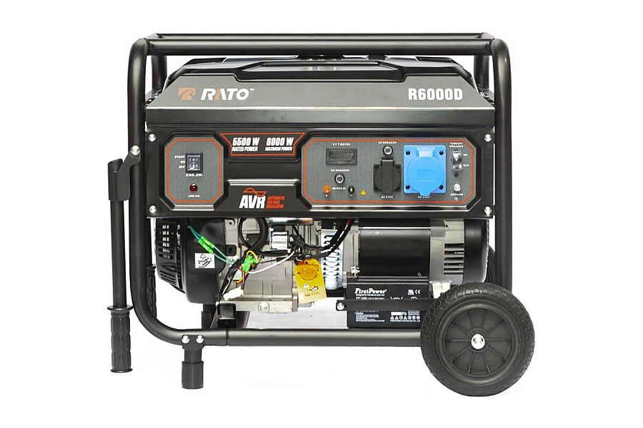 Бензиновий генератор Rato R6000D-L2