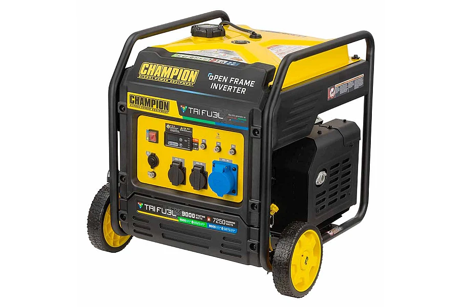 Інверторний генератор Champion C9000iE Tri Fuel