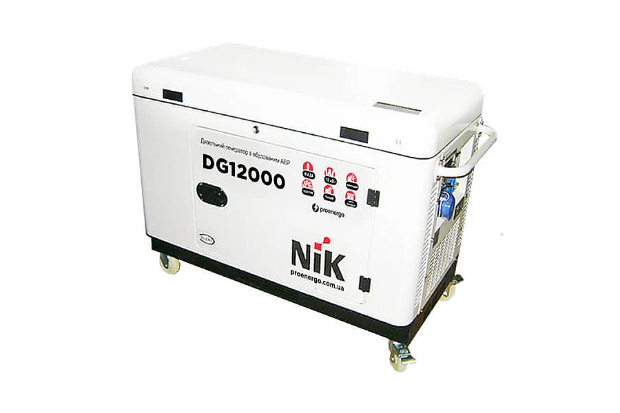 Дизельний генератор NIK DG 12000 трифазний