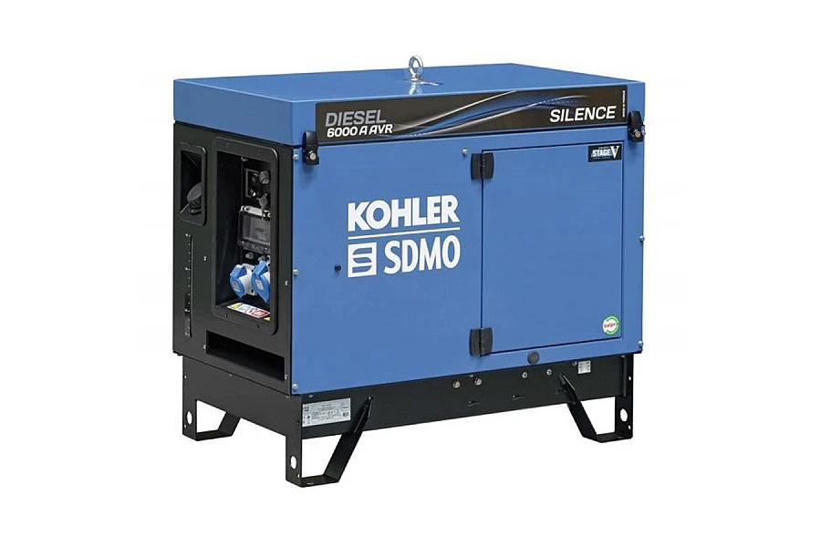 Дизельний генератор SDMO Diesel 6000 A Silence AVR C5