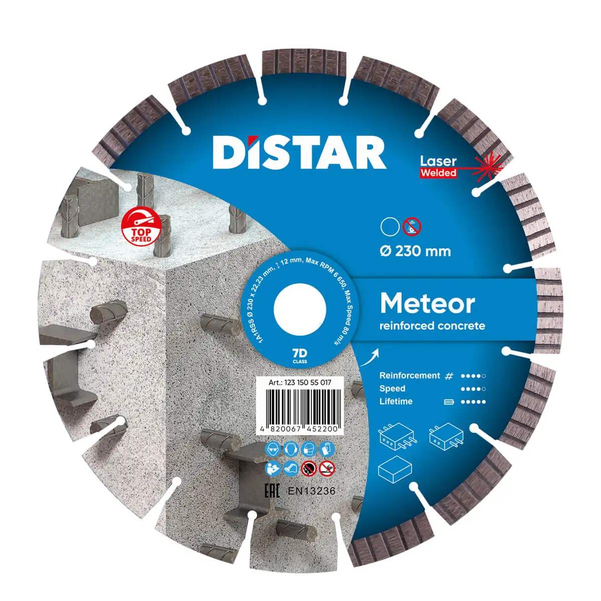 DISTAR Segment (1A1RSS / C3-W) - 230 Meteor Круг алмазний