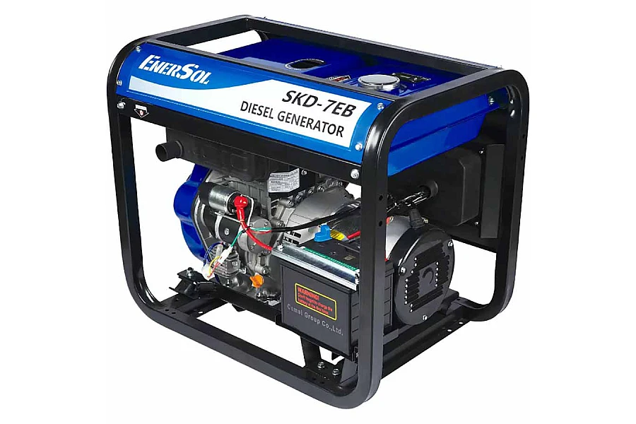 Дизельний генератор EnerSol SKD-7EB