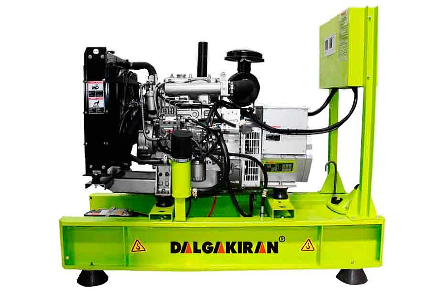 Дизельный генератор 10 кВт DALGAKIRAN DJ13NT открытого типа