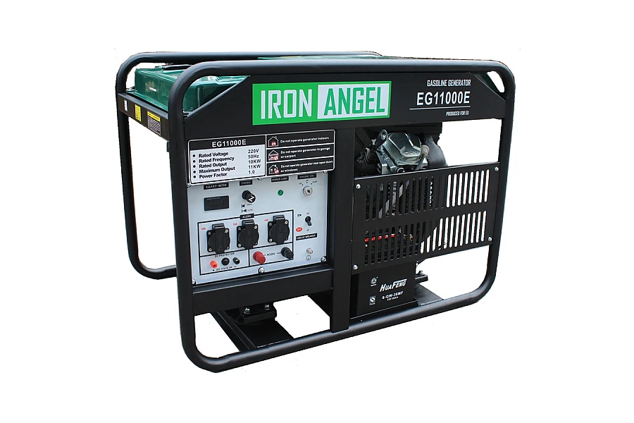 Бензиновий генератор Iron Angel EG11000E ATS
