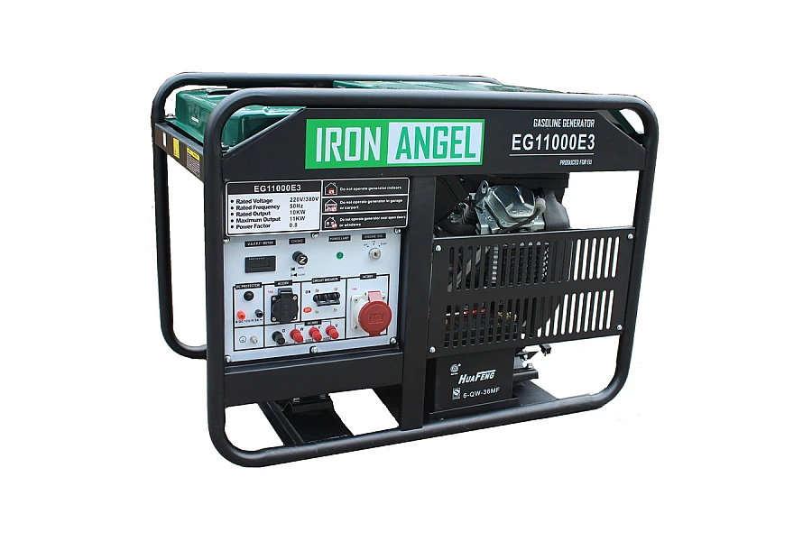 Бензиновий генератор Iron Angel EG11000E3 ATS