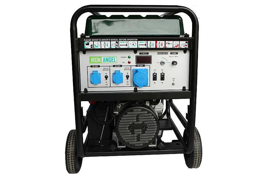 Бензиновий генератор Iron Angel EG12000E