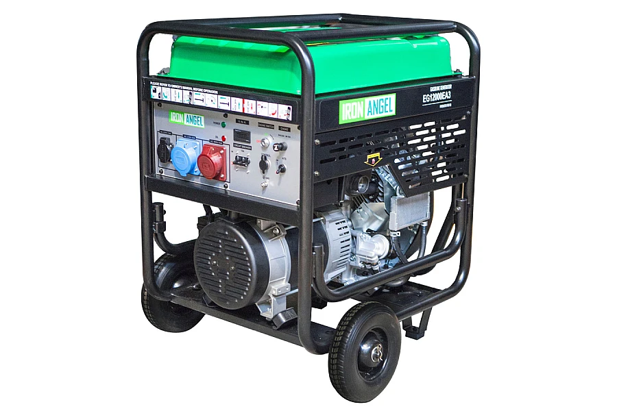 Бензиновий генератор Iron Angel REG12000EA3 + блок автоматики