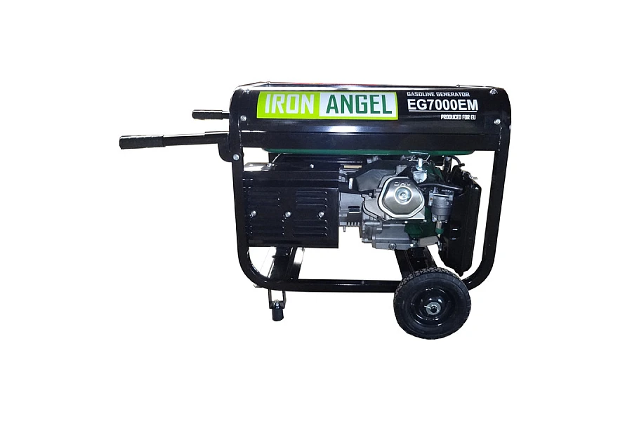 Бензиновий генератор Iron Angel EG7000E