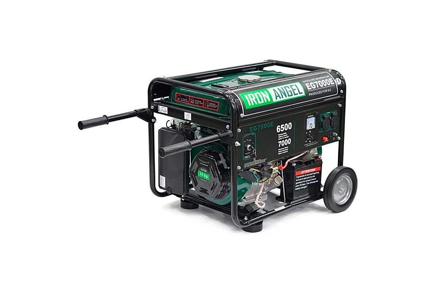 Бензиновий генератор Iron Angel EG7500E