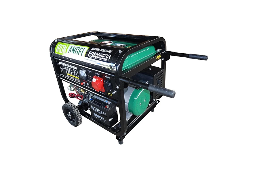 Бензиновий генератор Iron Angel EG8000E3/1