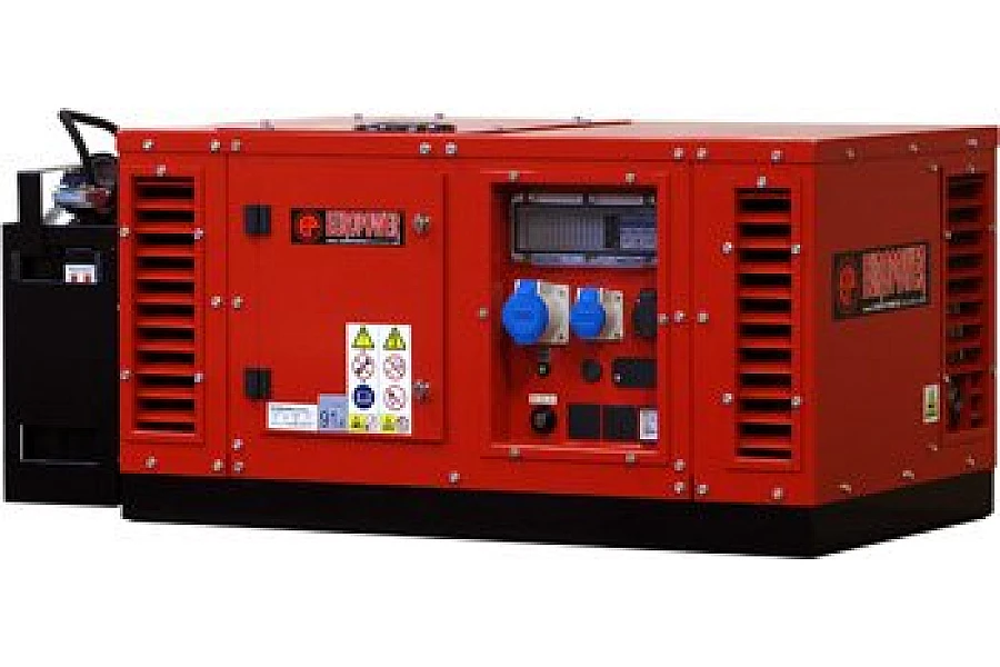 Електростанція бензинова 10 кВт EUROPOWER EPS12000E у кожусі