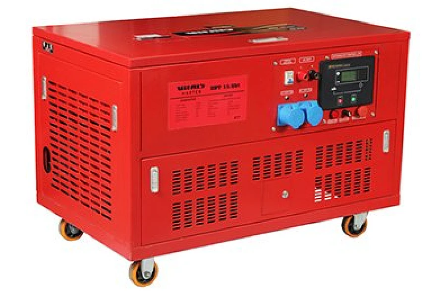 Бензогенератор 17 кВт Vitals EST 15.0bt в кожухе