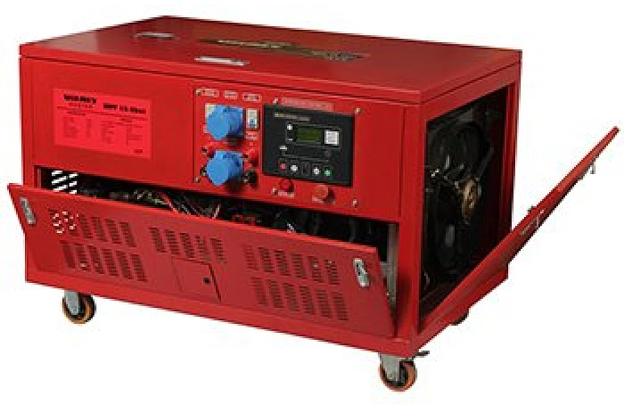 Бензиновий генератор 20 кВт Vitals EST 18.0bat у кожусі
