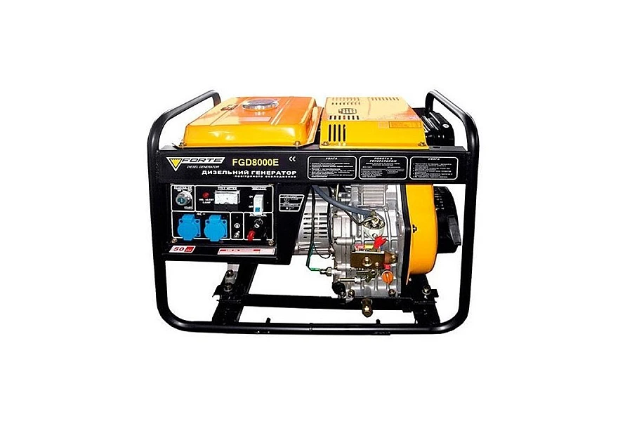 Дизельний генератор Forte FGD8000E
