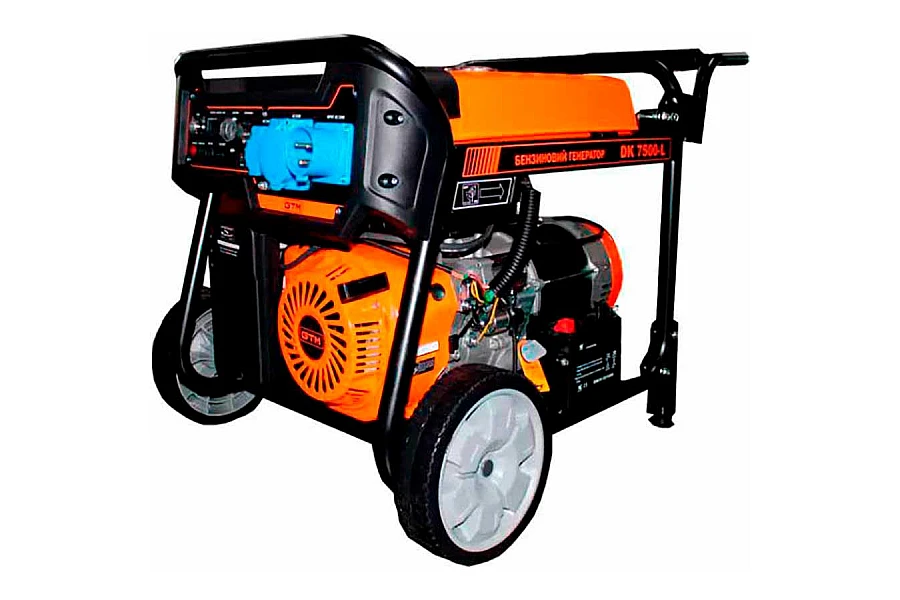 Бензиновий генератор GTM DK7500-L 7.5 кВт