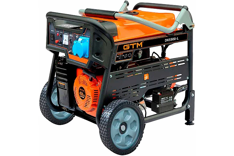 Бензиновий генератор GTM DK5500-L 5.5 кВт