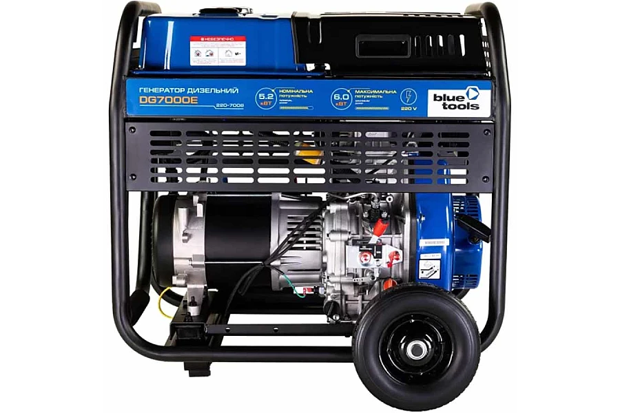 Дизельний генератор BLUETOOLS DG7000E