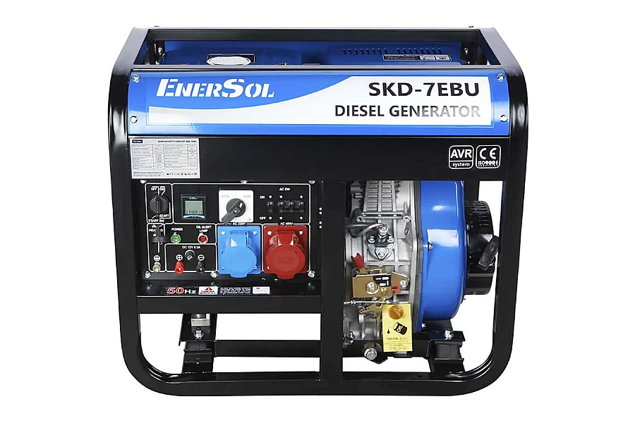 Дизельний генератор EnerSol SKD-7EBU