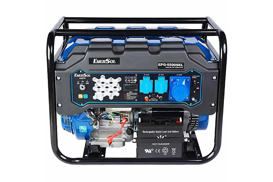 Газо-бензиновий генератор EnerSol EPG-5500SEL