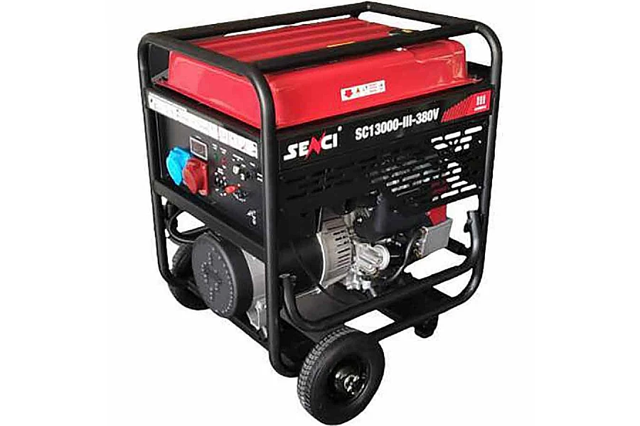 Бензиновий генератор Senci SC13000-III 220v