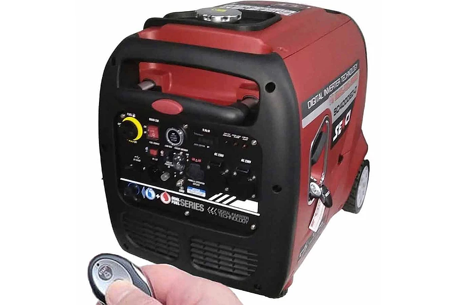 Бензиновий генератор Senci SC4000iED-O